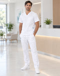 Set Scrub Mod. Benidorm Bianco – vista ambientata